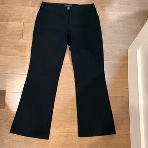 INC International Concepts Black Boot Cut Pants